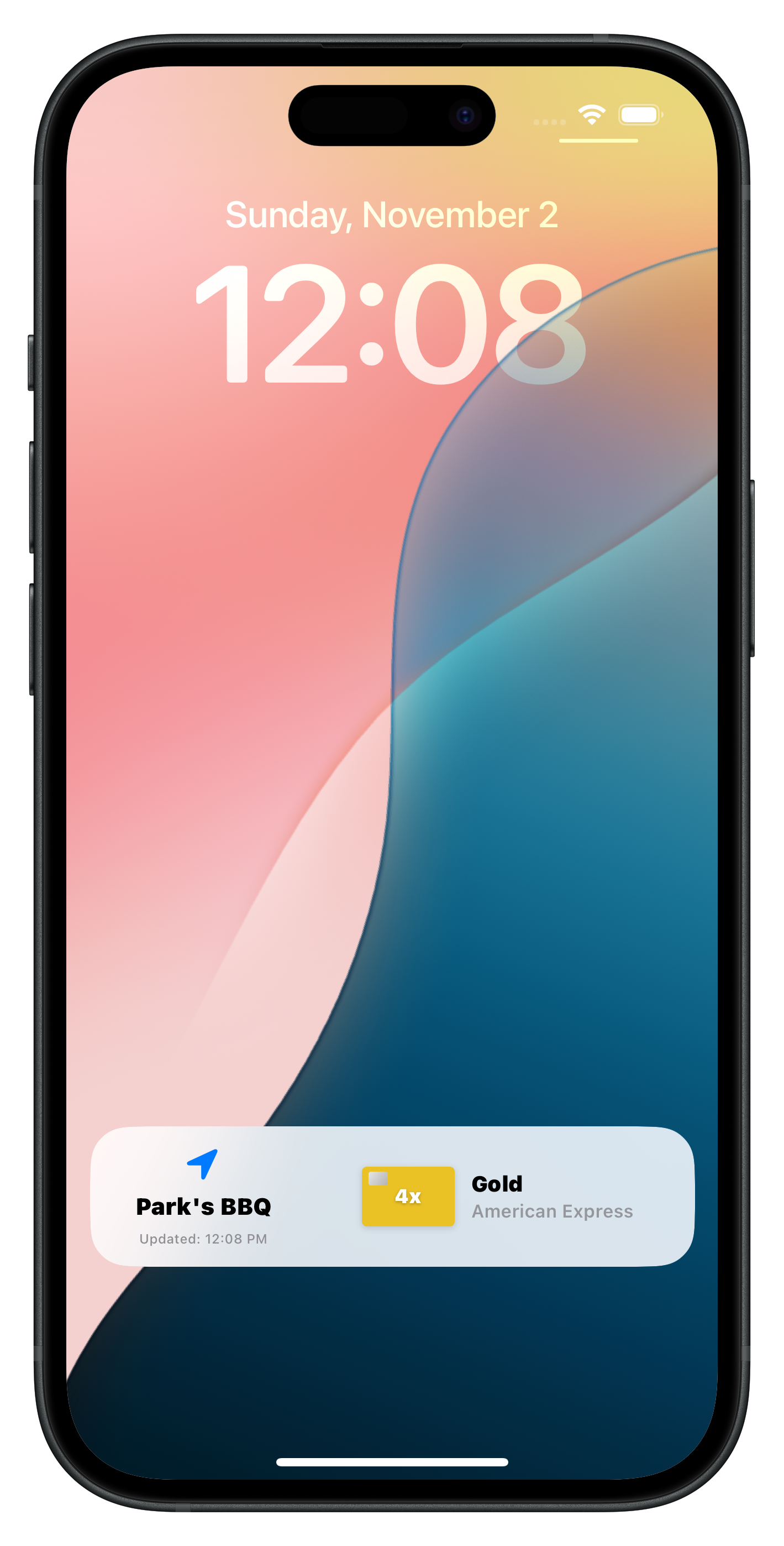 The Card Caddie app